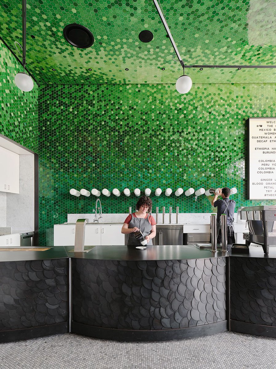 archinect's tweet image. Happy Monday! Start your week with some inspiring eating &amp;amp; drinking spaces from Archinect profiles. Details and more projects at archinect.com/news/article/1…

#MondayInspiration #ArchinectProjects