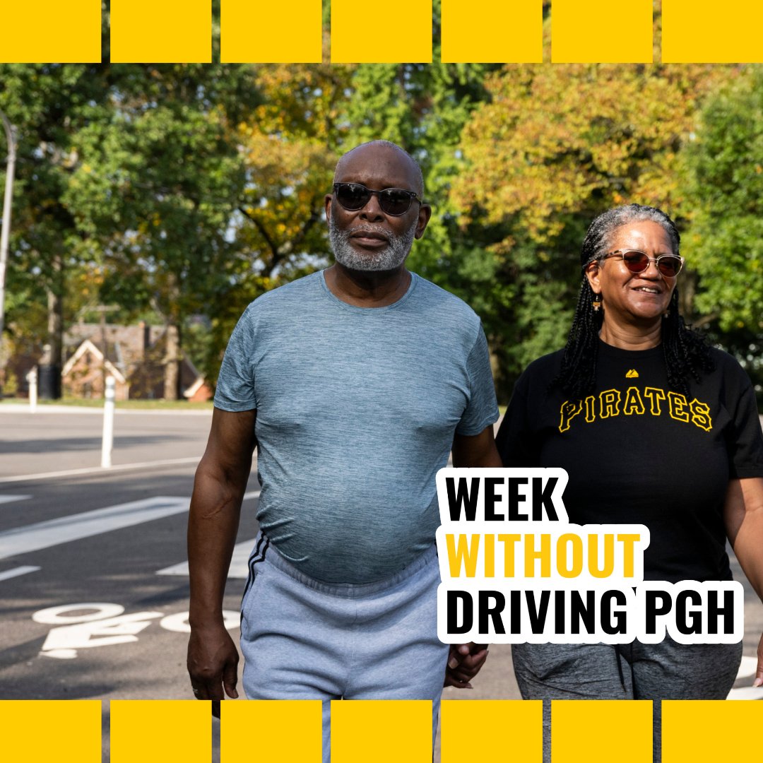 In Allegheny County, nearly 1 in 3 neighbors don’t drive. But we all still deserve safe, reliable ways to get around! Take the #WeekWithoutDriving pledge and help advocate for transportation that works for all of us: weekwithoutdrivingpgh.org