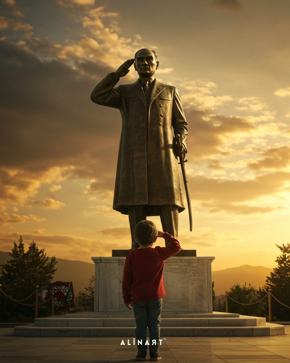 AlinartAi's tweet photo. “Çocuklarınızı padişahçı değil, Milliyetçi yetiştiriniz.”

-Başbuğ Atatürk https://t.co/0iUD20EDaV