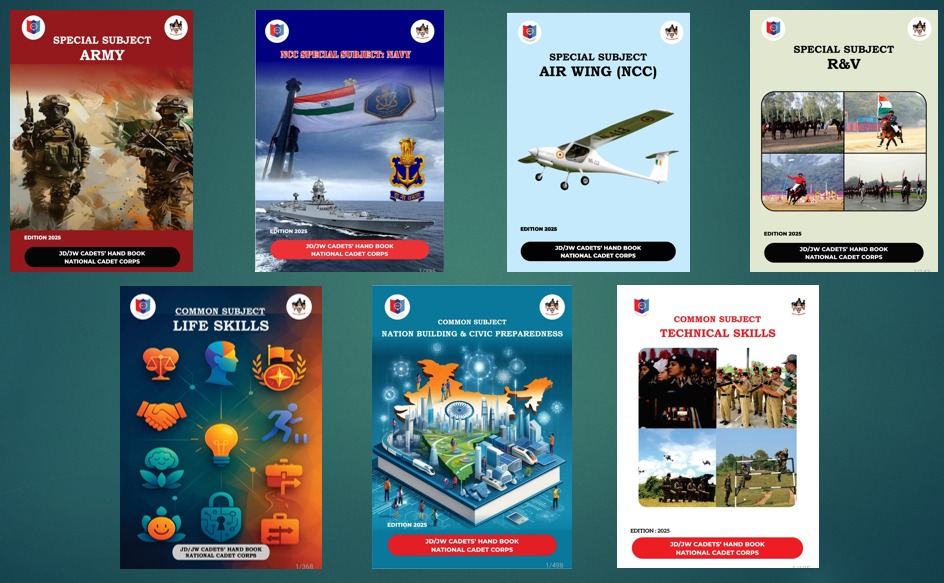 HQ_DG_NCC's tweet image. DG NCC has officially launched the revised syllabus for the NCC curriculum. This updated training framework will be implemented across all units to enhance cadet development and effective cadets training. #NCCIndia #NationBuilding #CadetExcellence
@SethSanjayMP @SpokespersonMoD…