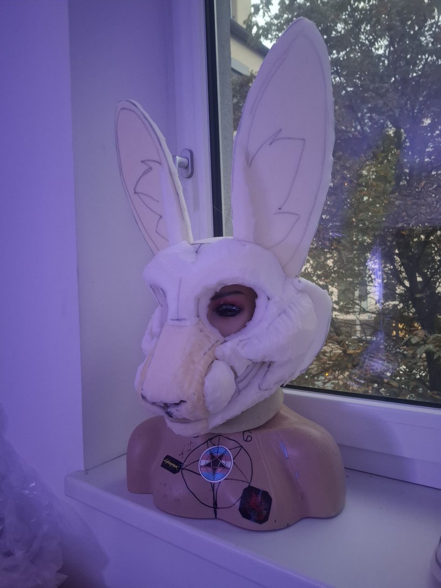 Jackalope in the making