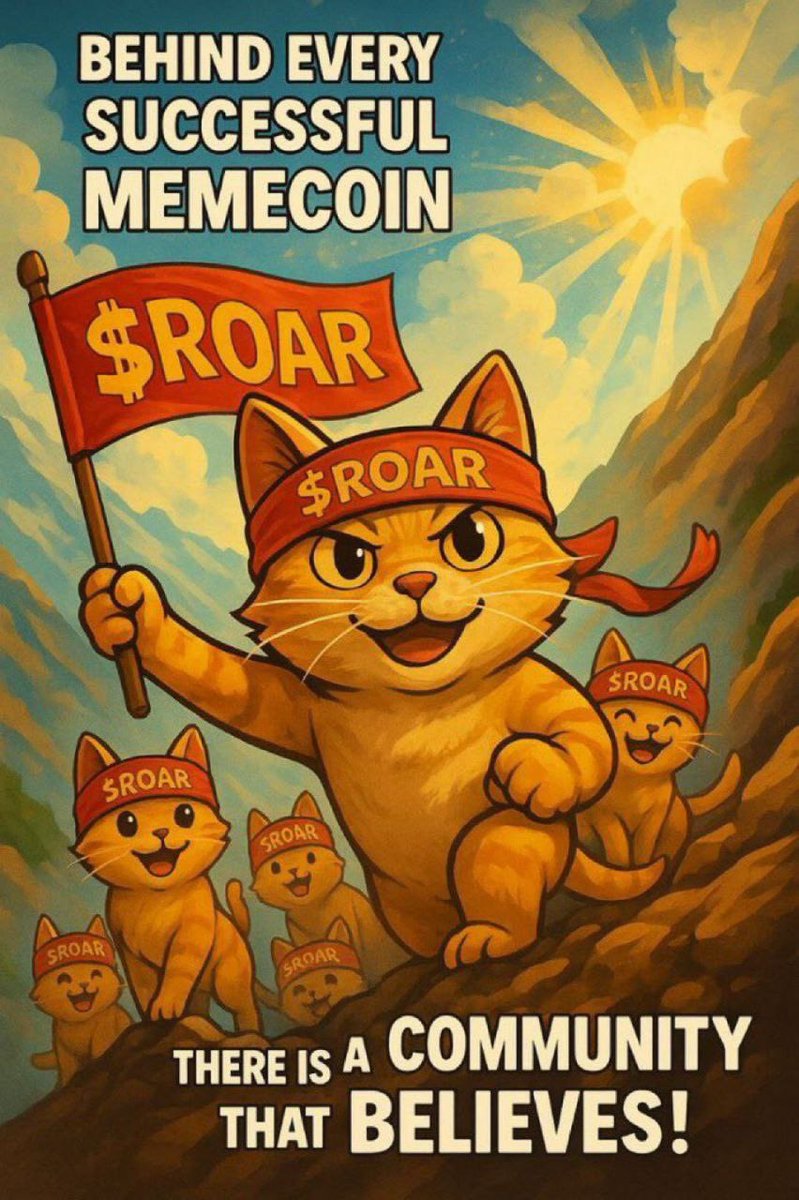 <a href="/EdwinBLowry/">Edwin B. Lowry</a> <a href="/fiirii88/">Fiirii88 💥</a> <a href="/randomartz3/">randomartz 💥🍻</a> <a href="/HTX_Global/">HTX</a> <a href="/HTXCommunity/">HTX Community</a> <a href="/HTX_DAO/">HTX DAO</a> <a href="/RoaringKitty_22/">Roaring Kitty Token 💥🍻</a> Look at what Manyu is doing!!! Just think what $ROAR would do. It's pretty basic math. Even with the rotten insurgent hacker.....this could get exciting pretty damn fast. 

$ROAR

100% Community Owned

Ethereum Contract...

OxD8C978de79E12728e38aa95 2a6cB4166F891790f