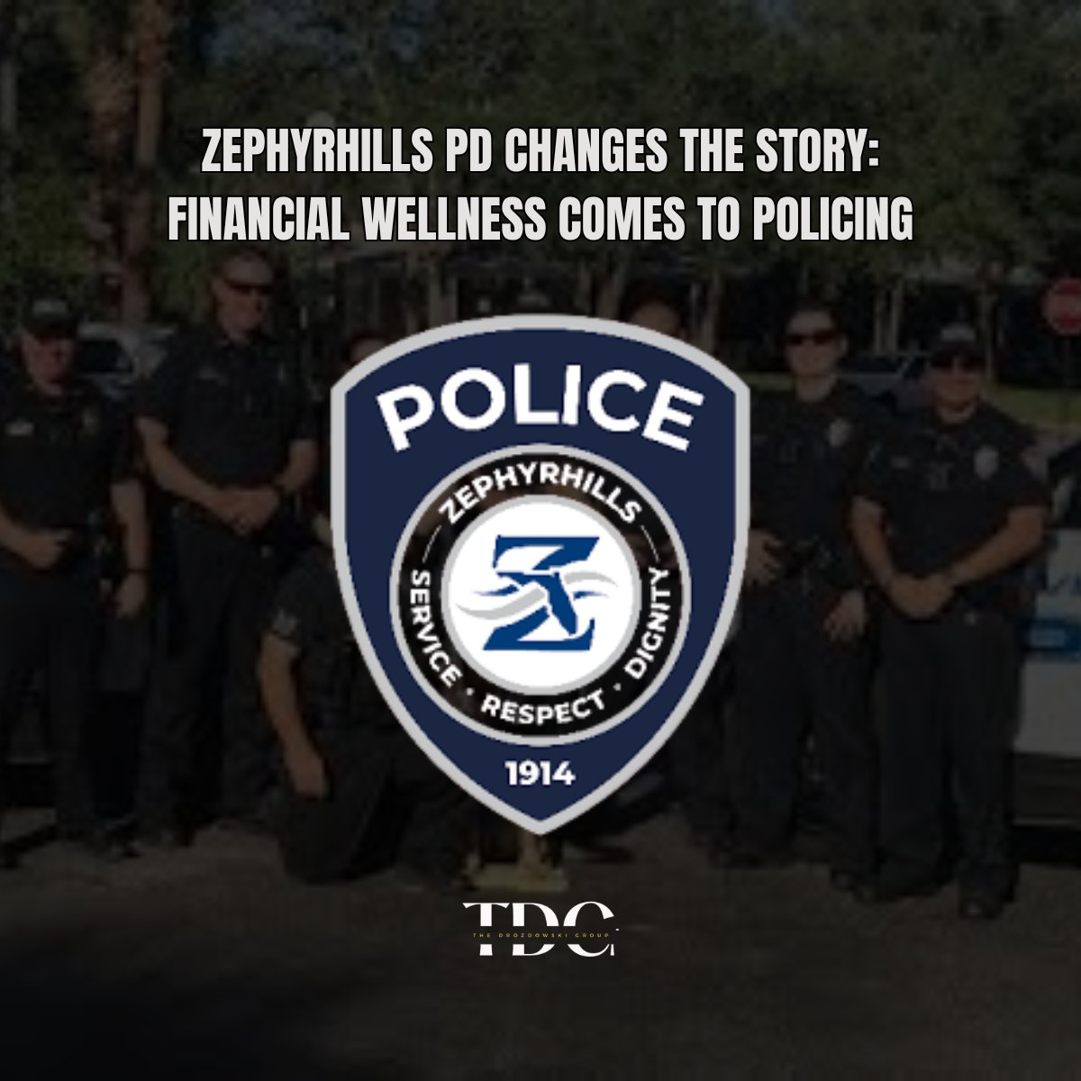 millionairecop's tweet image. 🚨 Big News from The Drozdowski Group 🚨

We are proud to officially welcome the Zephyrhills Police Department as the very first agency in the nation to partner with us in bringing financial wellness to law enforcement.

A special thank you to Chief Derek Brewer, whose leadership…