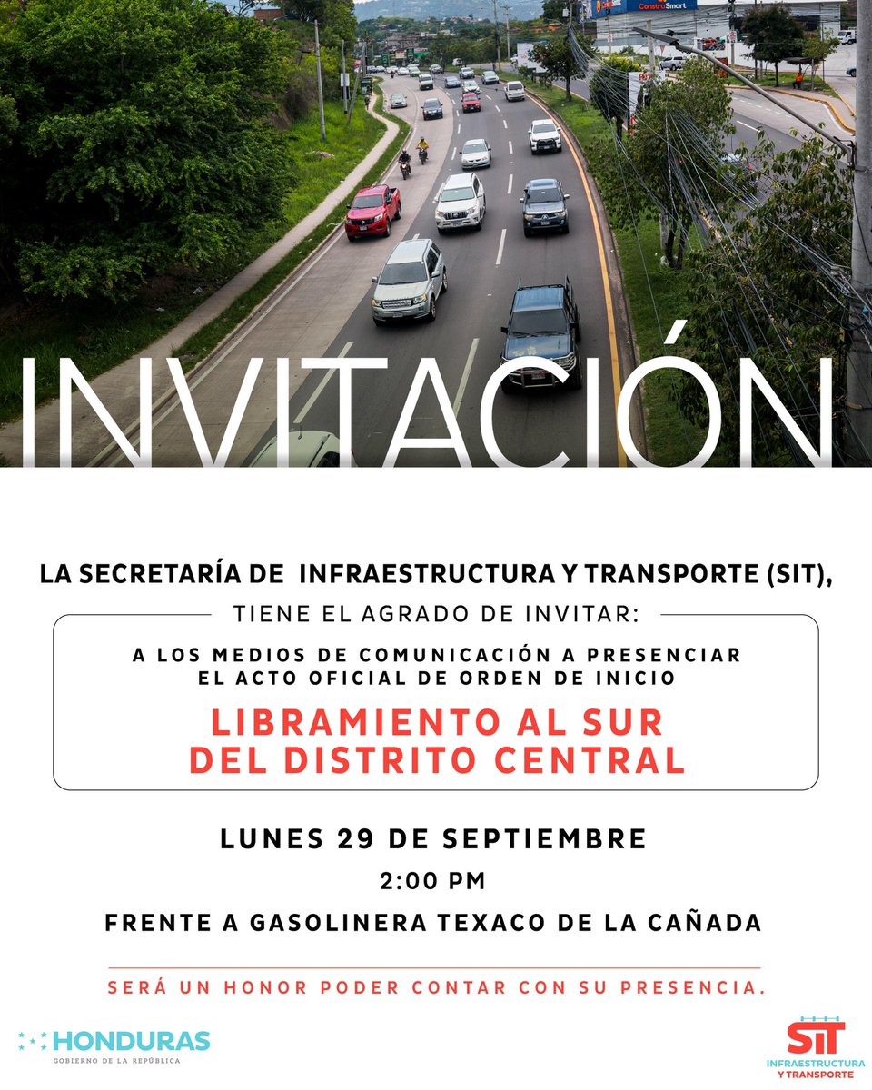 ‼️ORDEN DE INICIO LIBRAMIENTO AL SUR ‼️

Conferencia de prensa 2:00 pm en La Cañada junto a <a href="/JorgeAldanaB/">Jorge Aldana</a> 

#XiomaraSiCumple