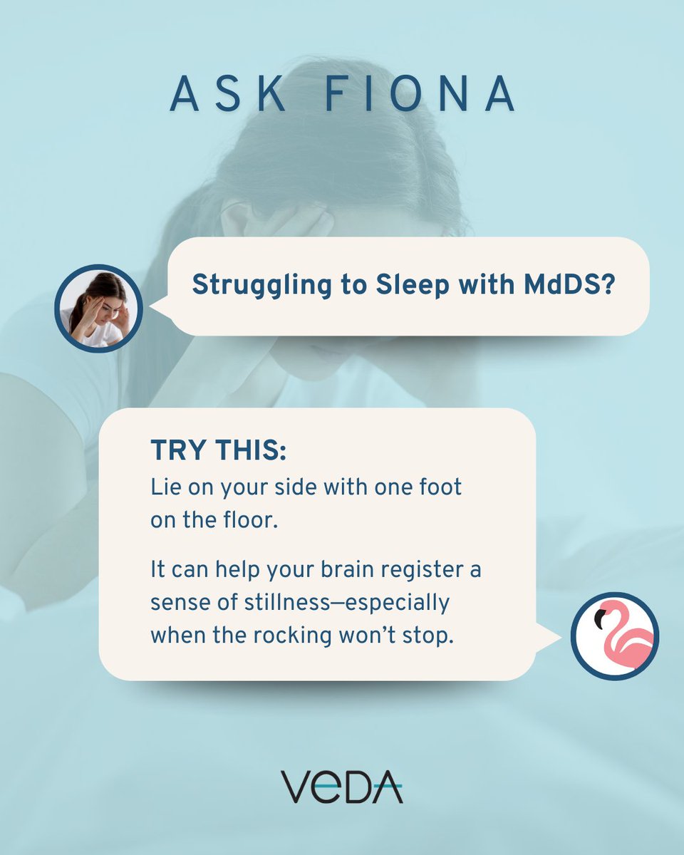 vestibularveda's tweet photo. ✨ If you’ve ever felt like your bed is moving or your brain won’t settle down at night—this one’s for you.
👉 Read the full post:
https://t.co/r6nQPV4dj6
#MdDS #MaldeDebarquementSyndrome #VeDA #DizzyLife #VestibularDisorder #SleepSupport #ChronicIllness #MakeVestibularVisible https://t.co/Ixa6wjFthD