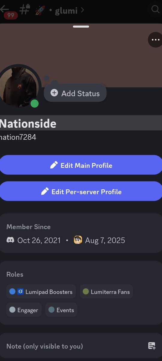 Omisave10 (@omisave10) on Twitter photo Attention Lumiterra Supporters!
A new, limited-time role, "Lumipad Boosters," is now available on the official <a href="/LumiterraGame/">Lumiterra (mainnet arc)</a> Discord server.
This role is for our earliest supporters and is expected to fill up quickly. Head to the Discord now to claim your spot and be recognized Attention Lumiterra Supporters!
A new, limited-time role, "Lumipad Boosters," is now available on the official <a href="/LumiterraGame/">Lumiterra (mainnet arc)</a> Discord server.
This role is for our earliest supporters and is expected to fill up quickly. Head to the Discord now to claim your spot and be recognized