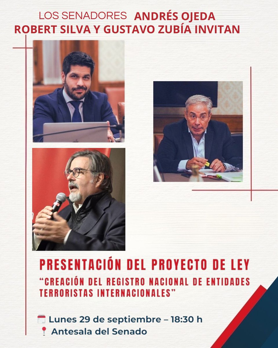 Los esperamos hoy. Este tema no admite debate. Todos contra el terrorismo