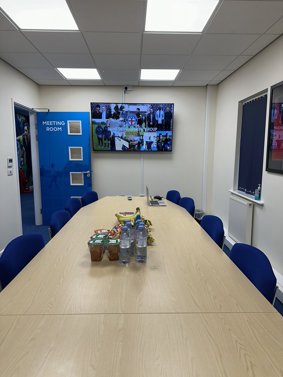NRCFAREFDEV's tweet image. DEVELOPMENT | We are ready for our first @NorthRidingFA @PhostersFM BAME Development Group meeting of the season at HQ. Looking forward to practical outside followed by some topical clips &amp;amp; Laws of the Game testing!