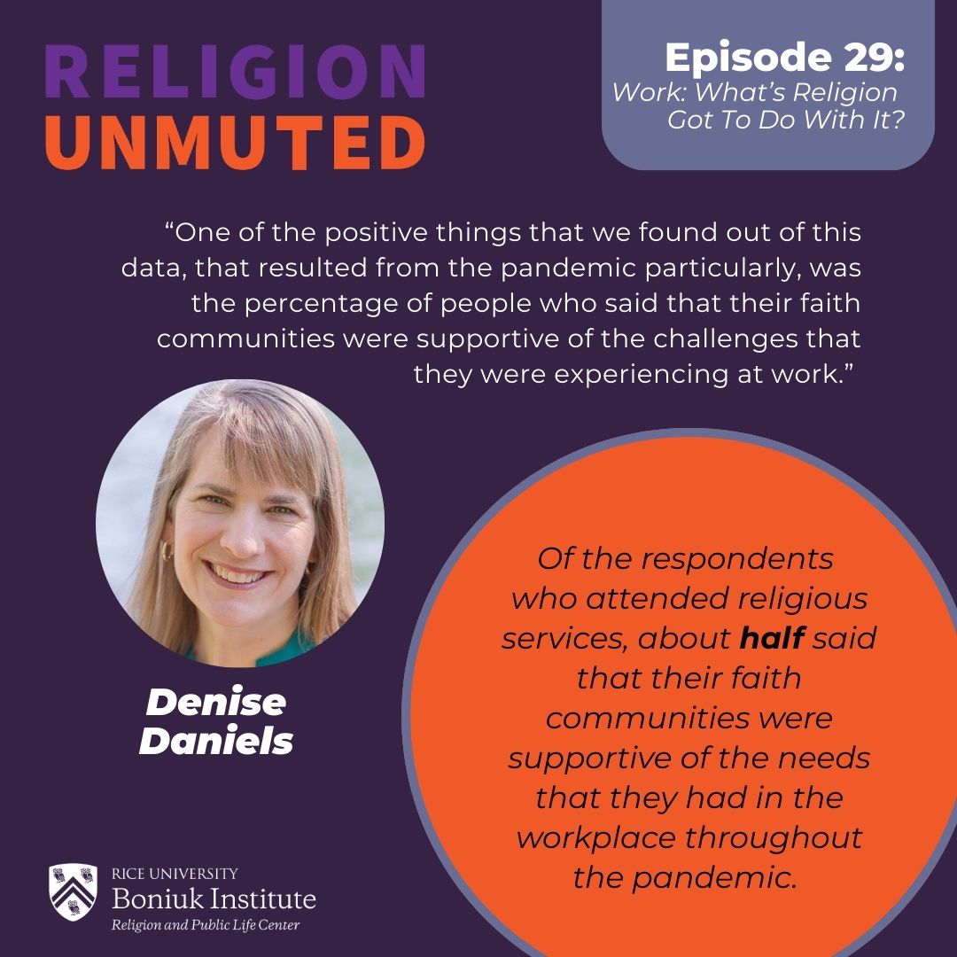 Faith-friendly workplaces = happier, more loyal employees.

Hear more on #ReligionUnmuted: youtu.be/k0QFYb1CU0s?si…