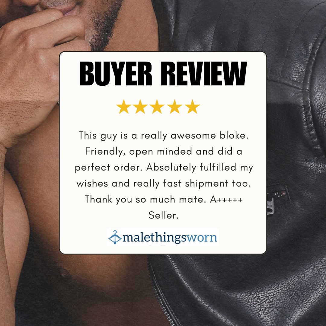 Go the extra mile once, and suddenly you’ve got a buyer for life. Easy math. 😉 

#malethingsworn #sidehustle #wornitems #sidehustleideas
