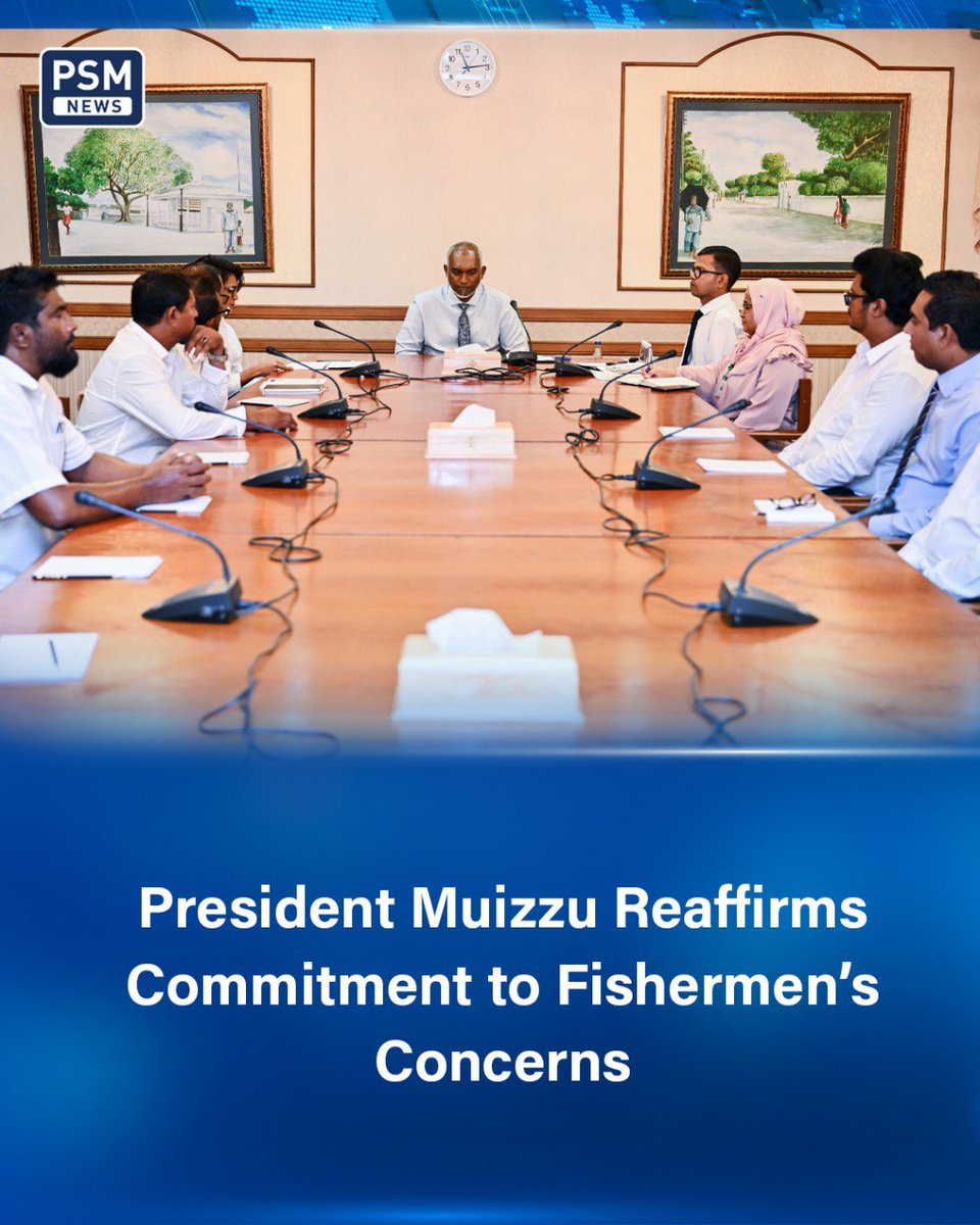 During the discussion, fishermen raised several concerns, foremost among them the need for a clear timeline on increasing the fish purchase price to USD 1.30 per kilogramme. 

psmnews.mv/en/165920