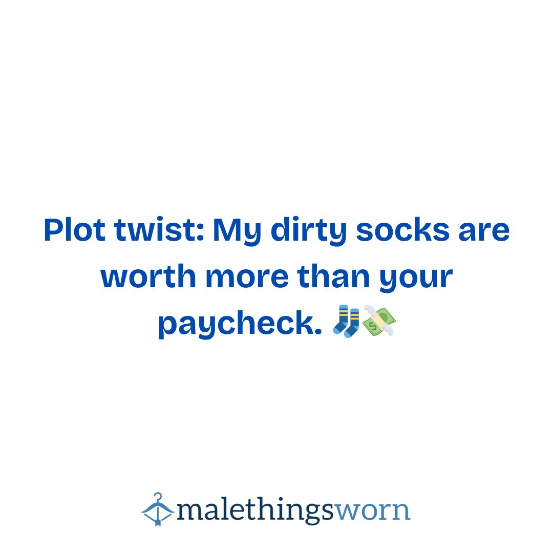 The weirder it is, the better it sells 🤷🏽‍♂️

#malethingsworn #sidehustle #wornitems #sidehustleideas