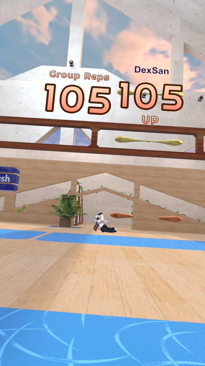 I did it despite being sick