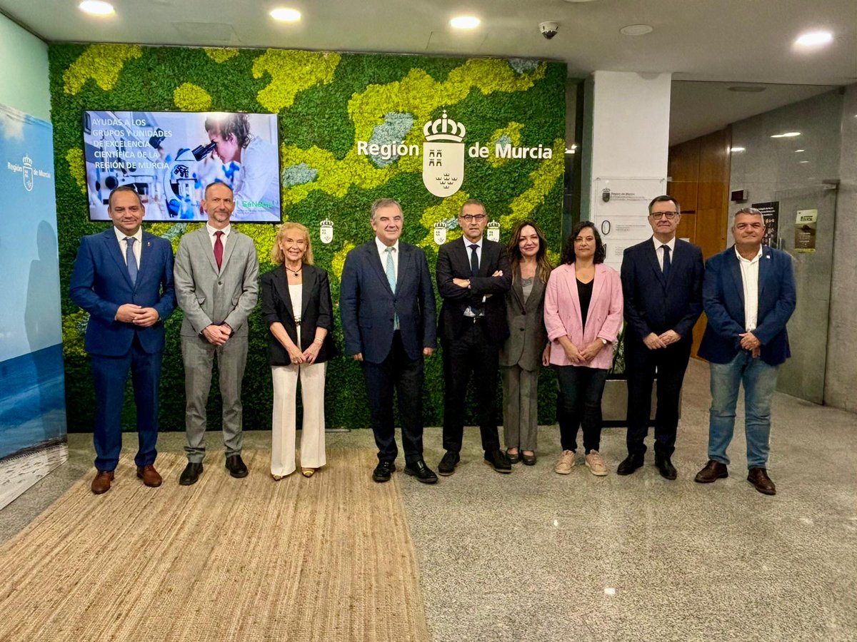 Fundación FFIS (@ffis_carm) on Twitter photo 💡 La Región impulsa la ciencia y la innovación con una inversión histórica
La Comunidad destinará casi 8 millones de euros hasta 2028 para consolidar grupos y unidades de excelencia científica en la Región de Murcia, a través de la Fundación Séneca. 💡 La Región impulsa la ciencia y la innovación con una inversión histórica
La Comunidad destinará casi 8 millones de euros hasta 2028 para consolidar grupos y unidades de excelencia científica en la Región de Murcia, a través de la Fundación Séneca.