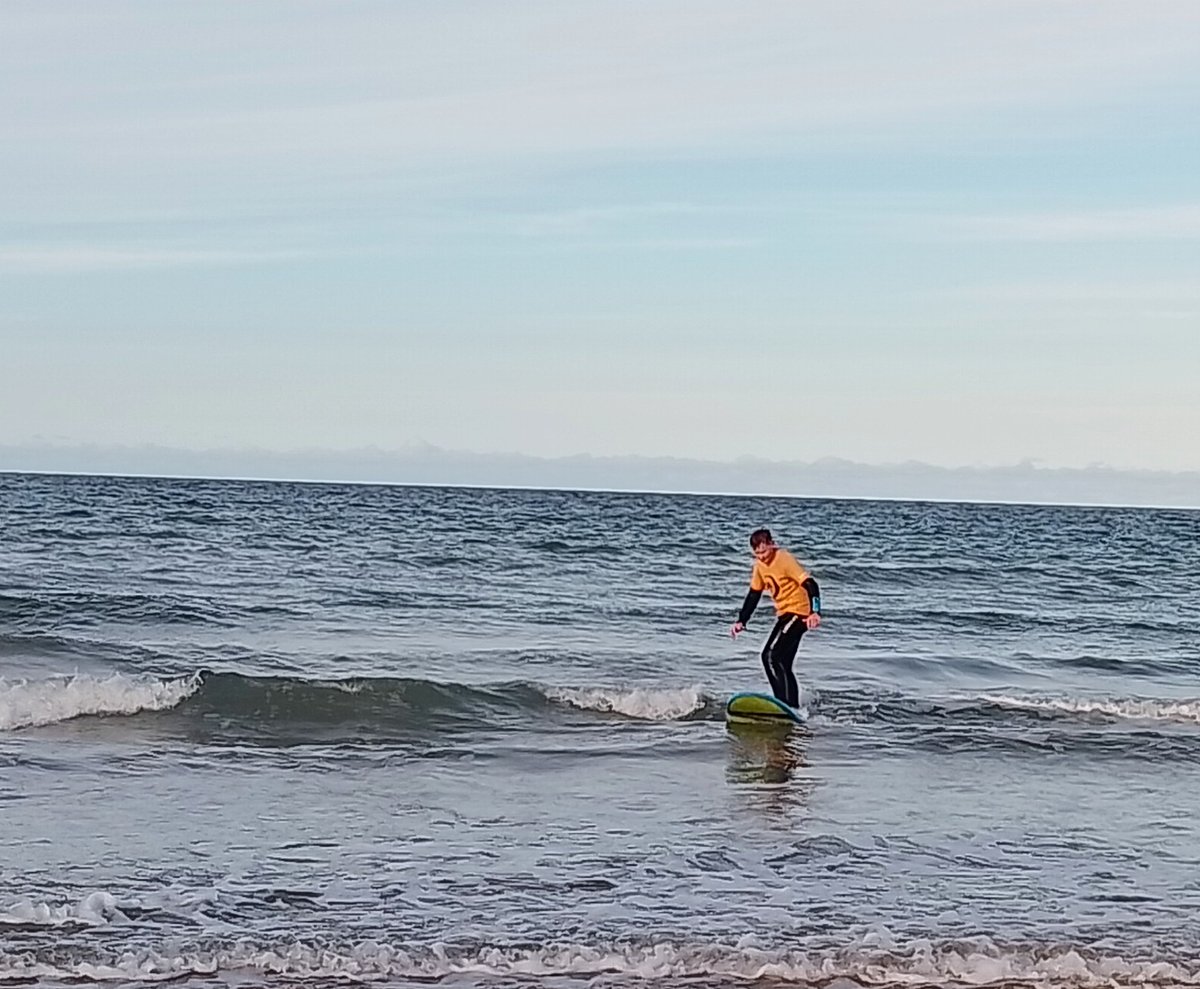 AcademyCromer's tweet photo. Great start to our new wellbeing surf lessons, fully funded by Norfolk County Council. 
The lessons, delivered by Glide Surf School help boost mental health,build confidence, reduce stress &amp; help pupils connect with nature.🌊💙🏄

#Wellbeing #SurfTherapy #Outdoors https://t.co/exo4kbIBxL