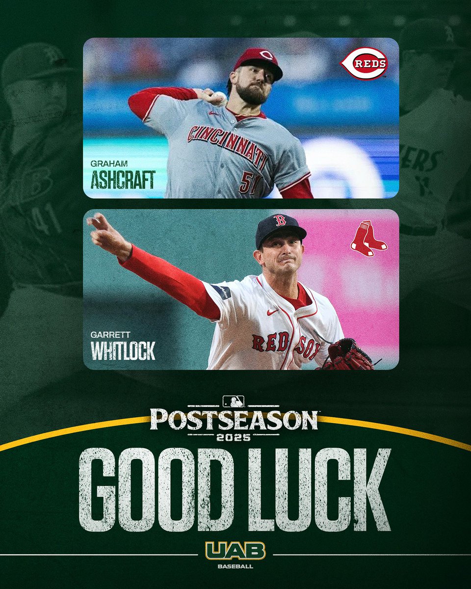 Playoffs 🔜

Good luck to two of our own as they compete in the Postseason!

#WinAsOne | #ATOBTTR | #DirtyWater