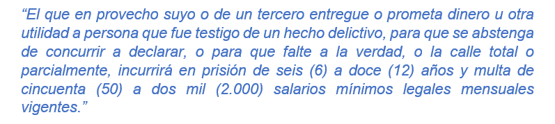 Amigos Penalistas .<a href="/CPenalistas/">Colegio de Abogados Penalistas de Colombia</a> los invito a leer:
El delito de soborno en la actuación penal es de mera conducta. No traduce ser testigo de una conducta punible, sino de aspectos inherentes a la reconstrucción de lo sucedido con relevancia jurídica
kaminoashambhala.blogspot.com/2025/09/el-del…