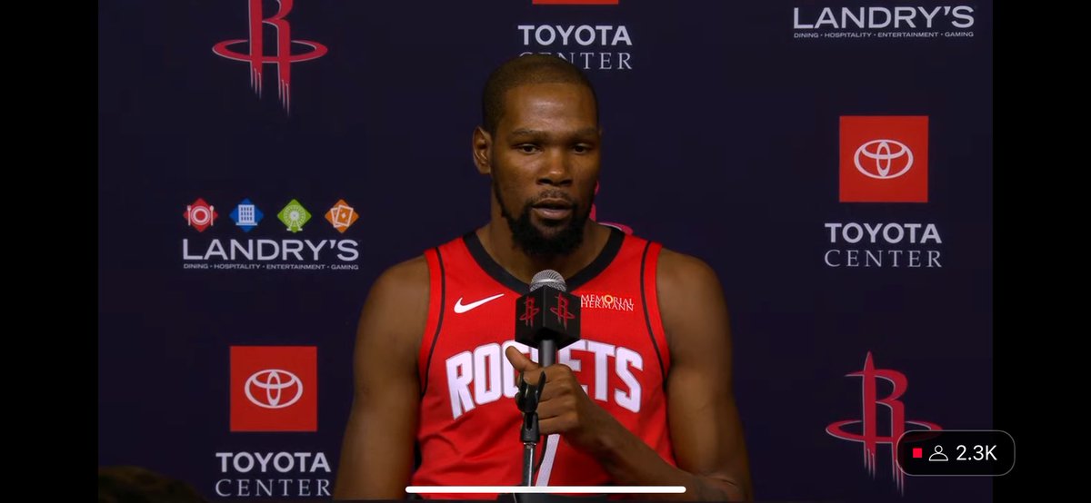JP_Mirabueno's tweet image. KD as a Houston Rocket. 

Unreal still.