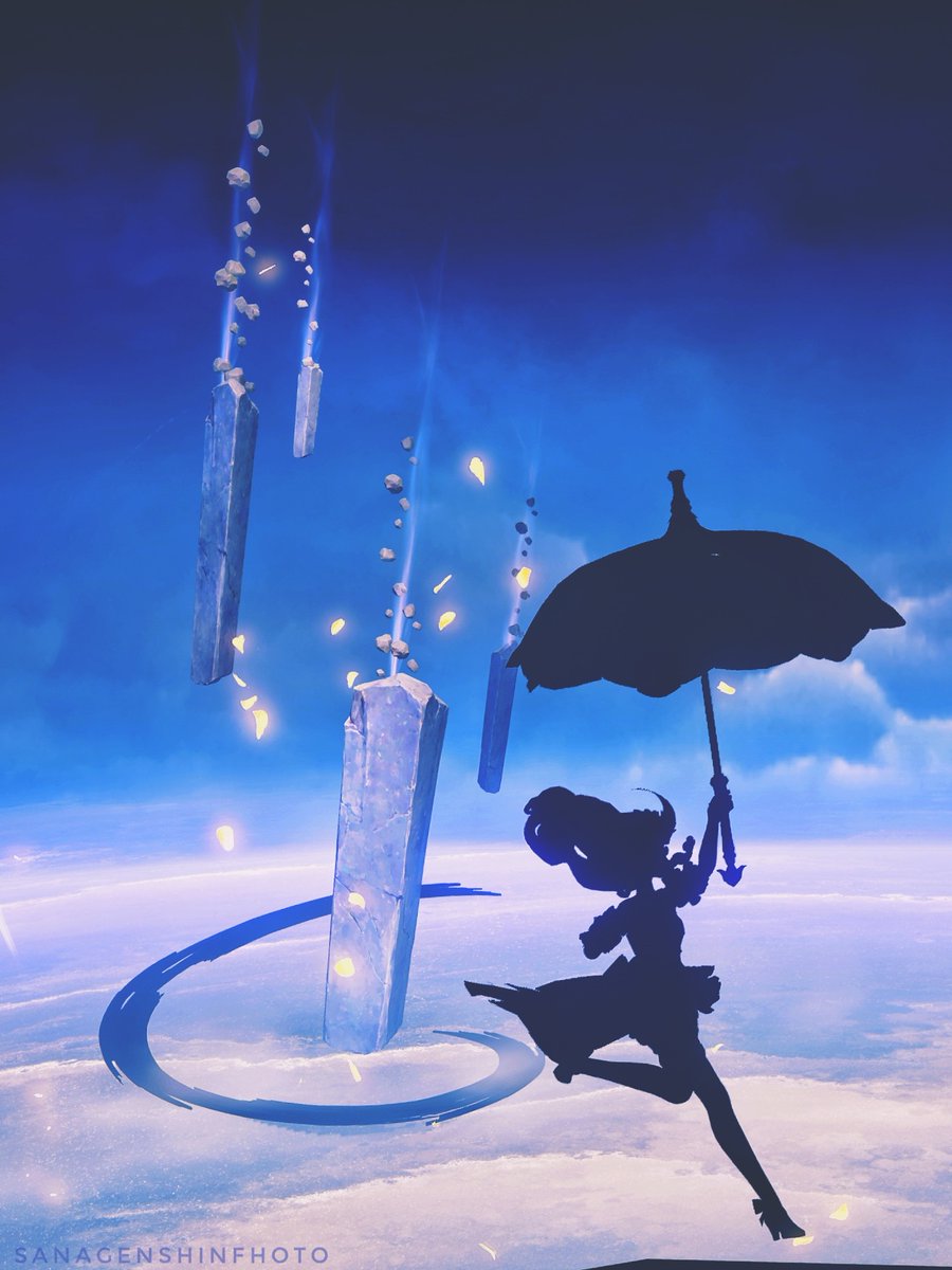 「宙に舞う棘薔薇」
#原神写真部  #ナヴィア  #Navia  #HoYocreators