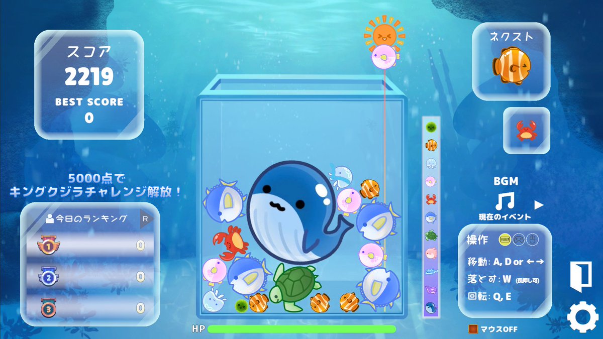 NekokujiraLab's tweet photo. ／
🍠Steamオータムセール 60%OFF!!🍠
＼

🐳ワンコイン以下でクジラに会える！🐳
「クジラゲームオンライン」いまなら96円🎉
https://t.co/9nF8otWYpI

🎮🐳💦ｵﾈｶﾞｲｼﾏｽ
(Nintendo Switch開発機を買いたい中の人を救うチャンス！)

"WhaleGameOnline" is 60% off on Steam.

#Steamオータムセール
#SteamAutumnSale
#インディーゲーム
#indiegame