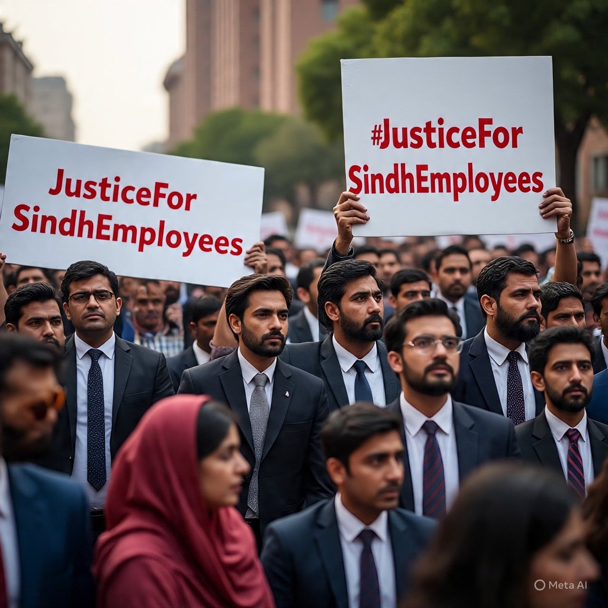 Take away an employee’s pension, and you take away his dignity. This fight will not stop until justice is restored. 
#JusticeForSindhEmployees