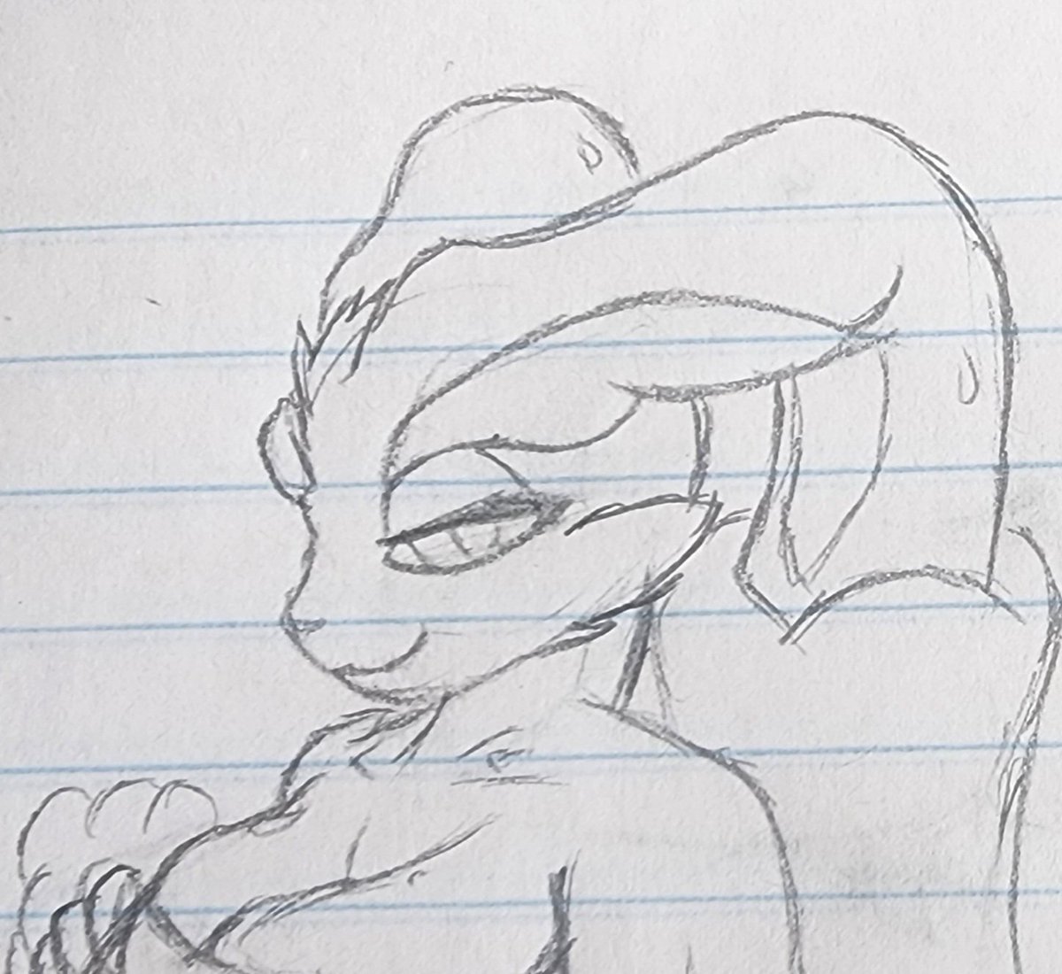 NotSirForWork's tweet image. Have a lovely lopunny for the school doodle today