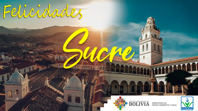 senaribolivia's tweet photo. Felicidades Sucre en tus 487 años de fundación, conocida en ese entonces como la Villa de la Plata de la Nueva Toledo
#SenariBolivia
#AguaesVida https://t.co/eDjXwo8lt7