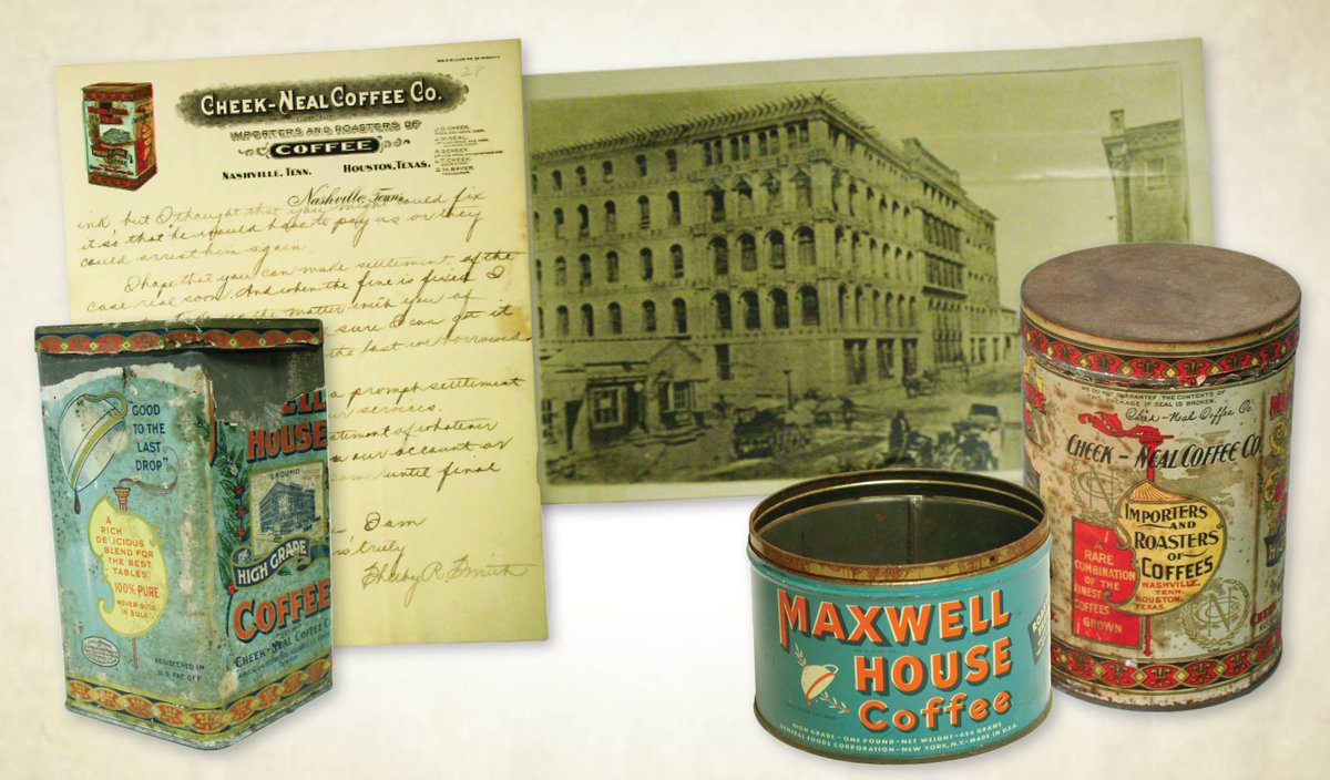 Did you know a coffee-loving Nashville local forever changed the way we enjoy our morning brew? ☕ When Joel Cheek turned his passion into Maxwell House Coffee, he introduced the world to coffee that’s “good to the last drop.” Read more: bit.ly/3h5mD20 #NationalCoffeeDay