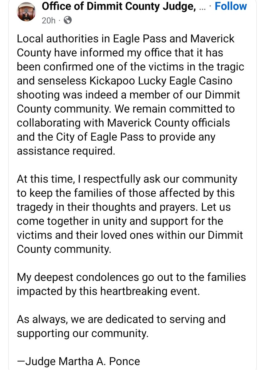 truthcrimefan's tweet image. 4/

Victims:Marcus “Mark” Antley, 🕯 
(Below)

Alicia Sanchez, 🕯 
(Not pictured)

At least 5 others critically injured. 
facebook.com/share/1GWYcbUx…

#LuckyEagleCasino 
#Kickapoo #tribal