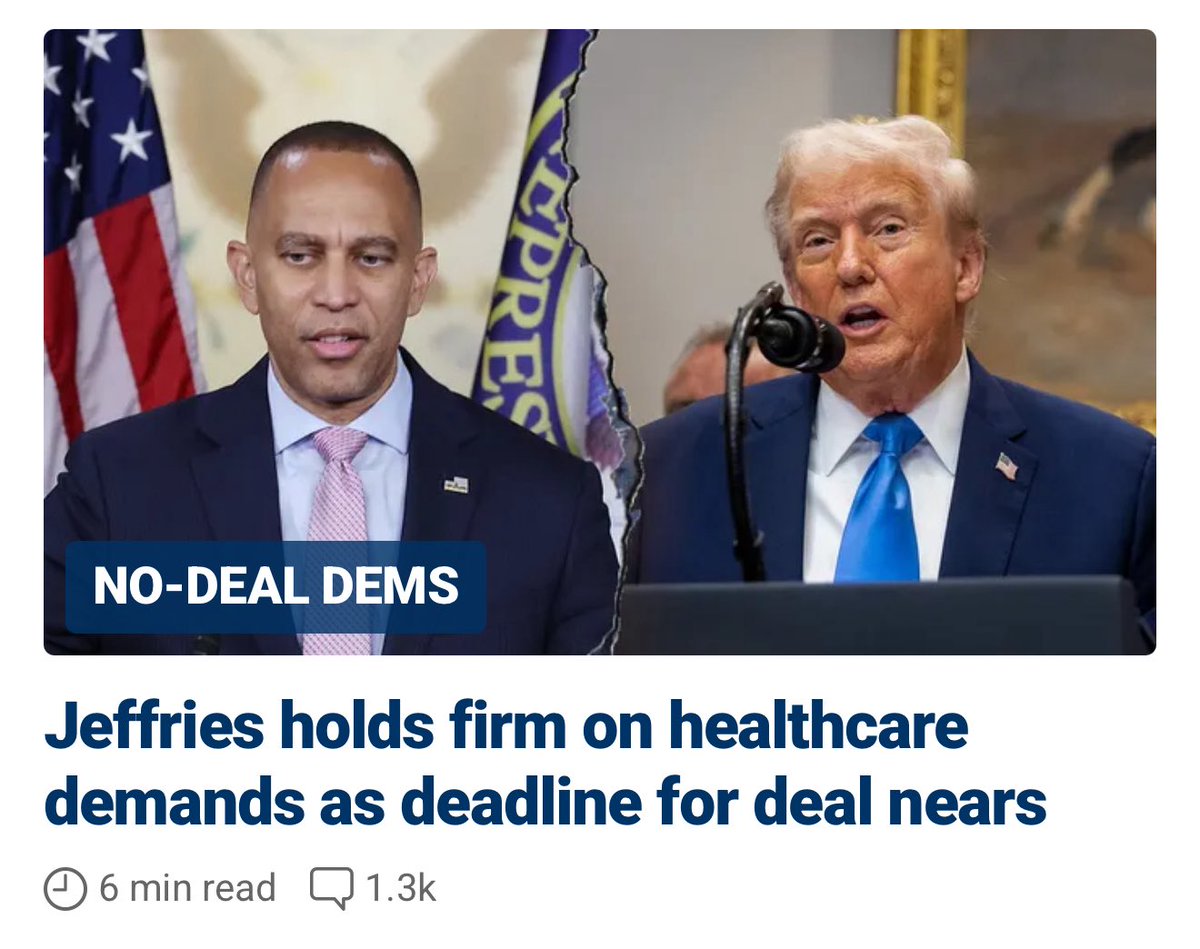 derrickvanorden's tweet image. Apparently @RepJeffries forgot that the @HouseGOP PASSED the Super Clean CR already.
We have done our job, the ball in 100% in the @SenateDems hands now.
They are fighting to give your tax dollars to illegal aliens, we are fighting for you.