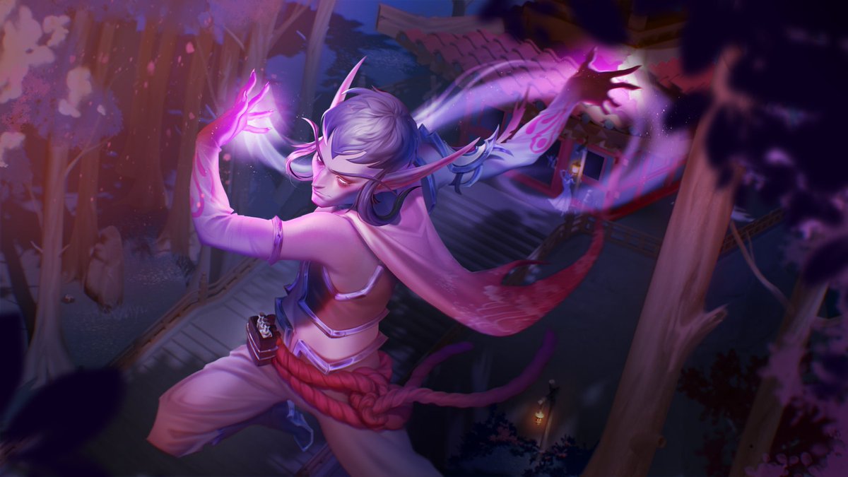 league style splash art with my wow oc, Izu ✦

#worldofwarcraft