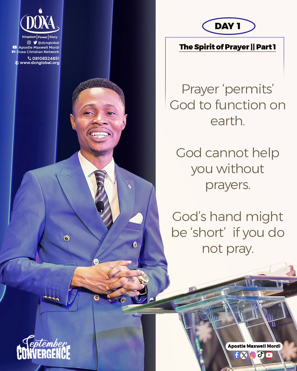 Apostle Maxwell Mordi tweet media