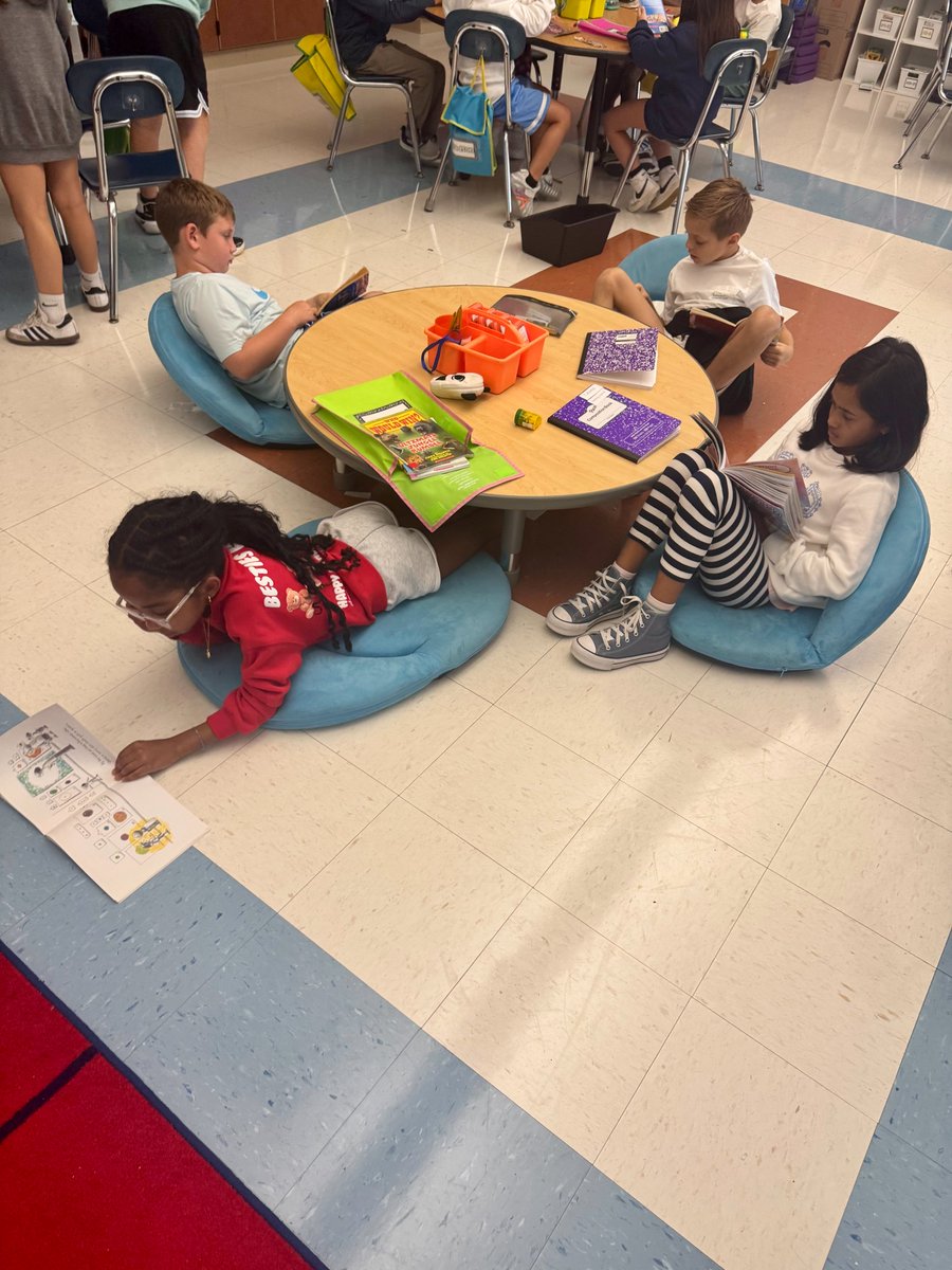 Reading workshop is the best!  Reading is a great way to learn, imagine, and explore! Proud to be MPE!