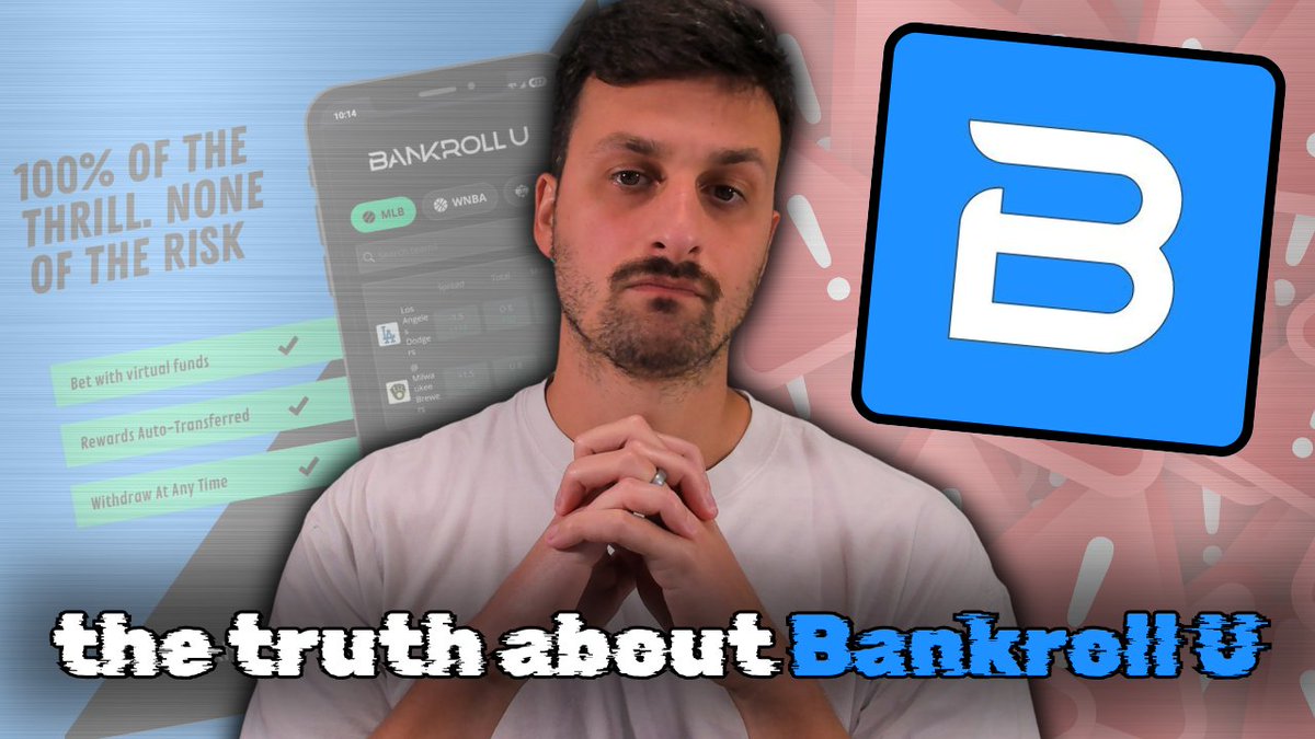 This is my most important video to date. 

I'm sick of companies masquerading as "pro-bettor", yet operate under a business model that is anything but.

Shame on <a href="/the_bankrollu/">Bankroll U</a> for pretending to be "bettor focused"

And shame on <a href="/OddsJam/">OddsJam.com</a> and <a href="/AlexMonahan100/">Alex Monahan</a> for PARTNERING with