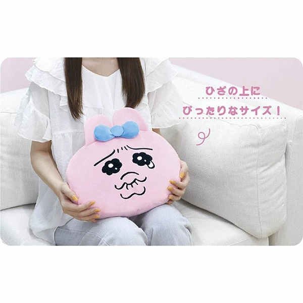 新商品📣／ 「#おぱんちゅうさぎ もっちりフェイスクッション(なみだ
