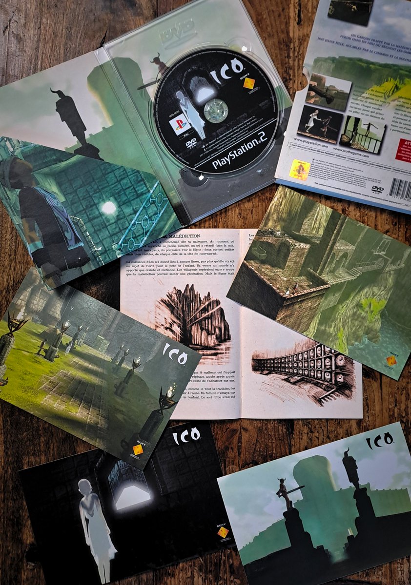 IndyReuns's tweet image. 30 ans de @PlayStationFR
C&apos;est entre autre le merveilleux ICO qui a donné toutes ses lettres de noblesses à l&apos;Emotion Engine - le processeur de la PS2 !
Dans une édition cartonnée juste magnifique #WeArePlaystation #30AnsDePlaystation