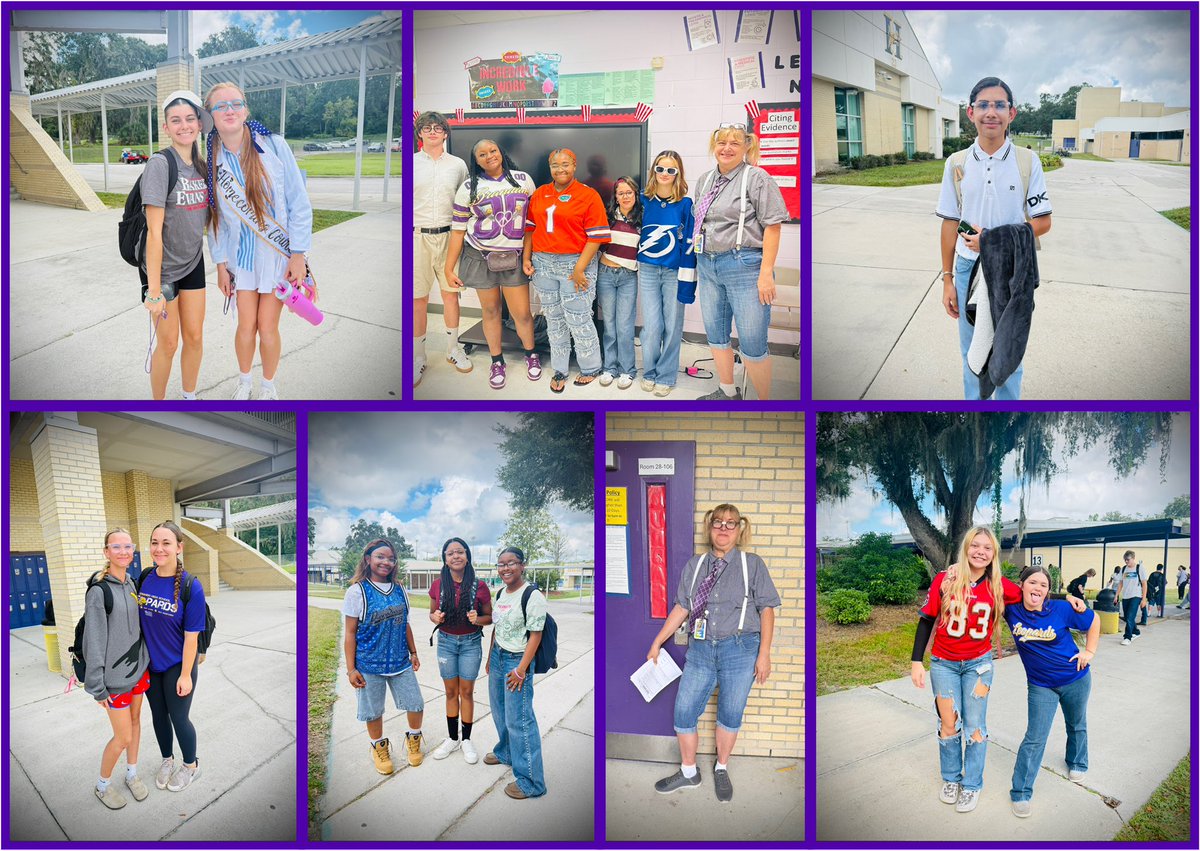 Leopard_Admin's tweet image. Homecoming Spirit Week is here!
Leopards kicked things off with Jocks vs. Nerds Day-from jerseys to suspenders, school spirit was everywhere! Keep showing that Leopard Pride in All Things - Bring @HernandoSchools