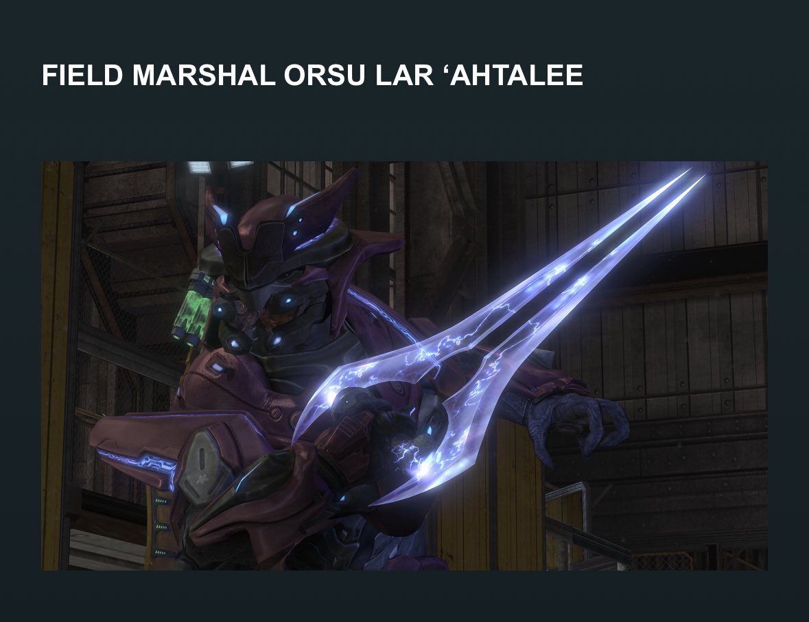 ThelVadam224's tweet image. We finally have a name for the true antagonist of Halo: Reach