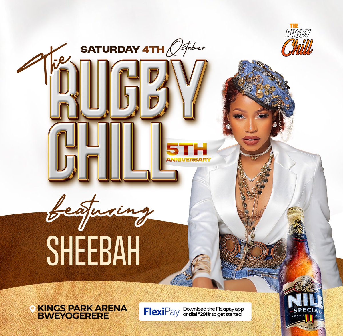 TheRugbyChill's tweet image. ARTISTS HEADLINE🚨
#RugbyChillAt5
The one and only Queen Karma @Ksheebah1 will bring the energy as always alongside @AllanToniks 🔥🔥🔥🔥
Ready yourselves for a funfilled weekend celebration.
📌Kings Park Arena
📅 Saturday 4th Oct , 2025
Cover charge : 10k Table of 5 : 300k