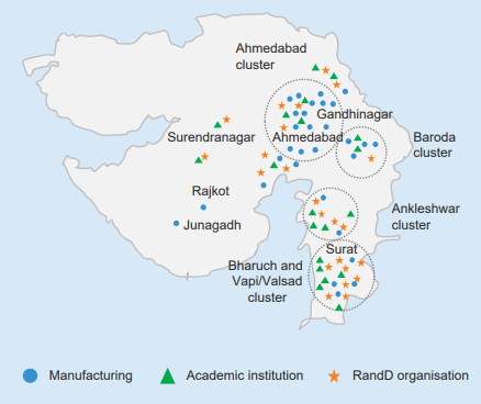gujarat_plus_'s tweet image. Pharmaceuticals and biotechnology in Gujarat 🔥🔥