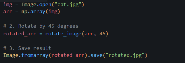 iamyojjal's tweet photo. Day 2
Dove deeper into NumPy today!
automatic array shape handling
Vectorized math operations
Images as arrays
Array manipulation techniques
Image manipulation with NumPy was incredible!
#LearningUtsav2025 #FestivalOfLearning #LUD2 #Python #NumPy https://t.co/ur1ZplTxOG