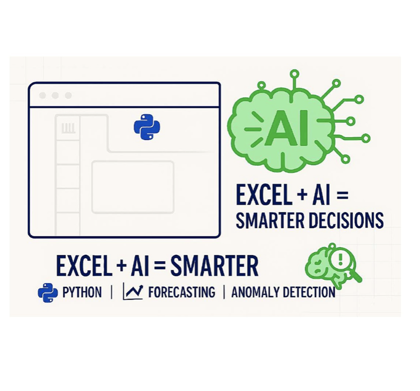 olamfe's tweet image. Day 28: ML + Mission Impact 

🌍 Excel powers AI models AND NGO dashboards. 

Smarter sheets. Bigger change. 

#ExcelAt40 #MLinExcel #ExcelForGood #SocialImpact