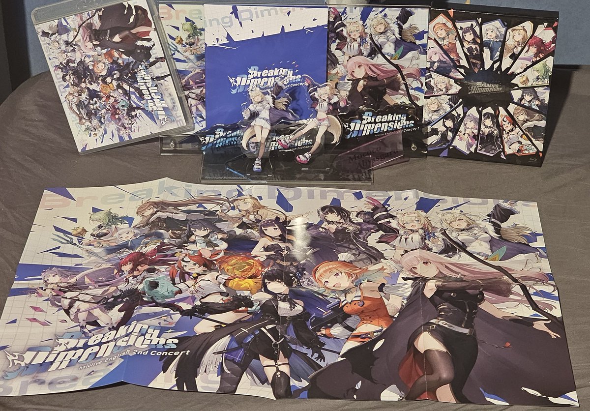 xDossie97's tweet photo. My #BreakingDimensions Blu-Ray arrived today! The first holoEN concert I watched in person, to cheer #FUWAMOCO onใโจ
All the Ruffians I met, all the memories I made,it means so much to me~
Thank you, FWMC, Ruffians for creating so many memories and smiles that day~
BAU BAU๐พ๐ฉต๐ฉท https://t.co/2p7FLmR9eb