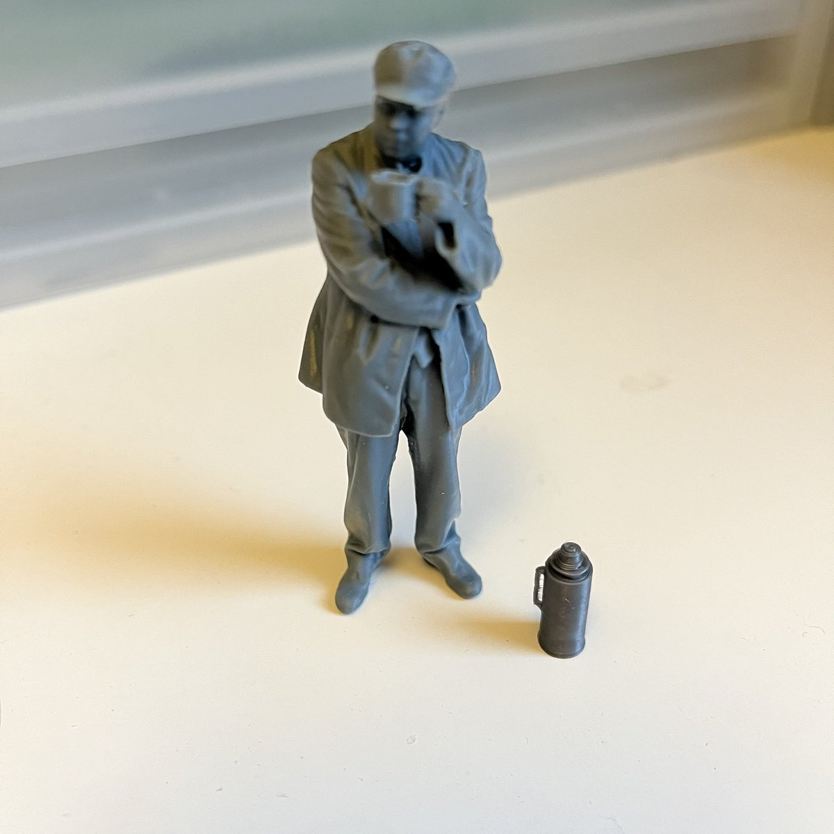 3D printed <a href="/Thermos/">Thermos</a> with a more successful handle this time.