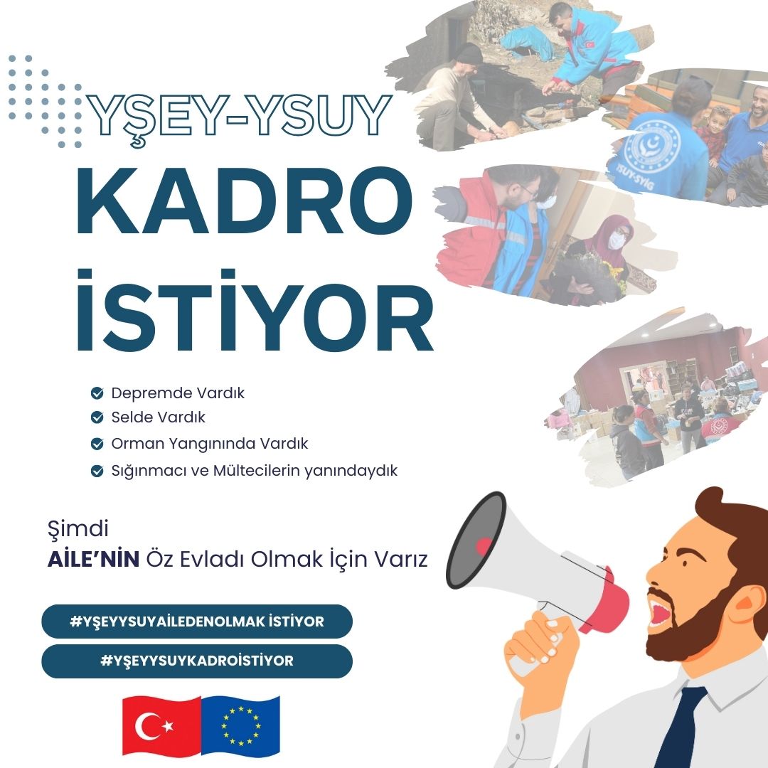 1300 Eş,1300 Baba ,1300 Anne. 2025 Aile Yılında 1300 Aile Müjdeli Haberinizi Bekliyor <a href="/MahinurOzdemir/">Mahinur Özdemir Göktaş</a> <a href="/tcailesosyal/">T.C. Aile ve Sosyal Hizmetler Bakanlığı</a> <a href="/ashb_sygm/">Sosyal Yardımlar Genel Müdürlüğü</a>
#YSEYYSUYKADROİSTİYOR