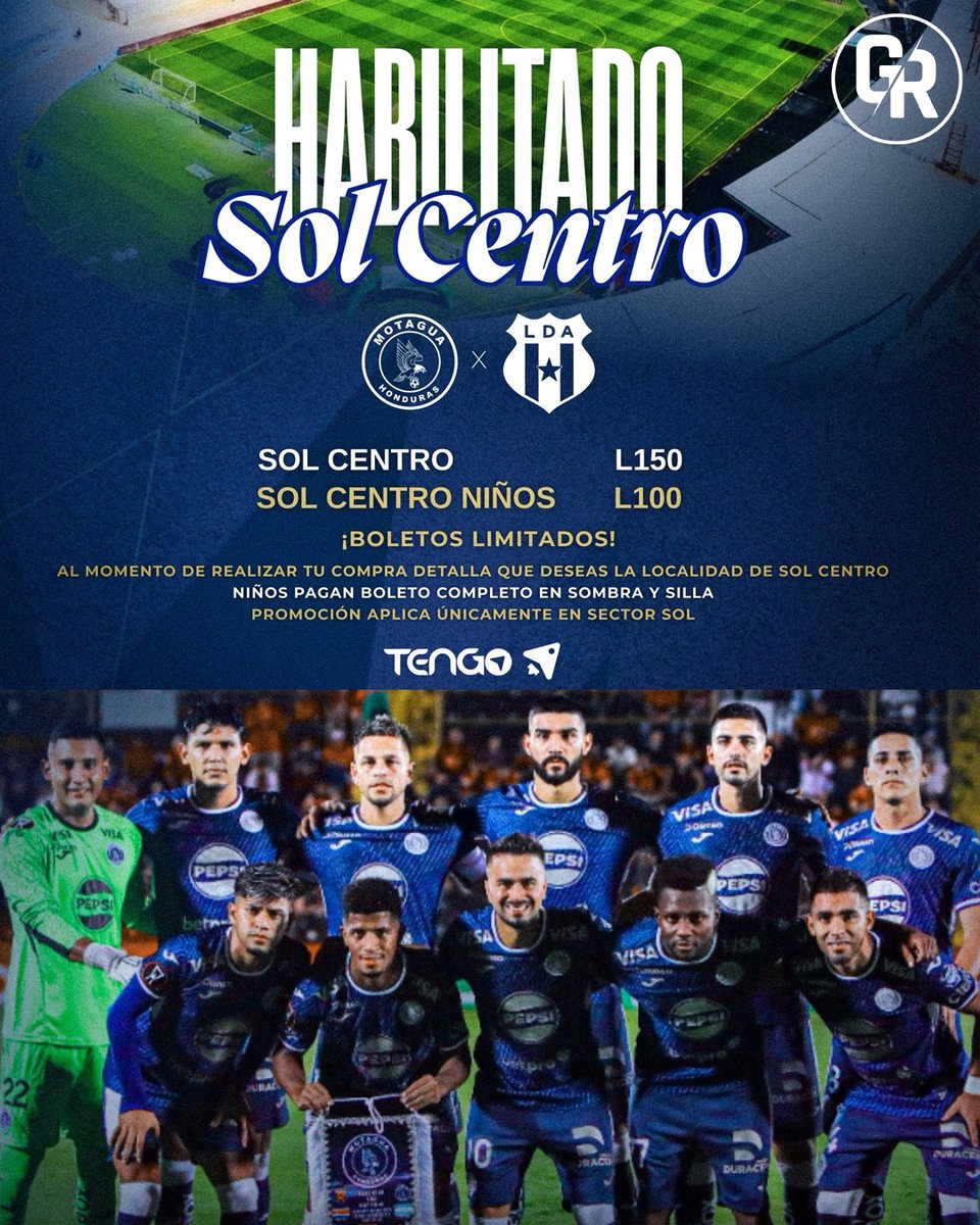 Ⓜ️🗣 "QUIERO EL NACIONAL PINTADO DE AZUL".

Ese fue el pedido del capitán del pelotón, Javier López López. Si en lo poco que lleva está enamorado de Motagua, mañana el DT español vivirá un día INOLVIDABLE al fiel estilo de la feligresía motagüense. Este martes ante el Alajuelense