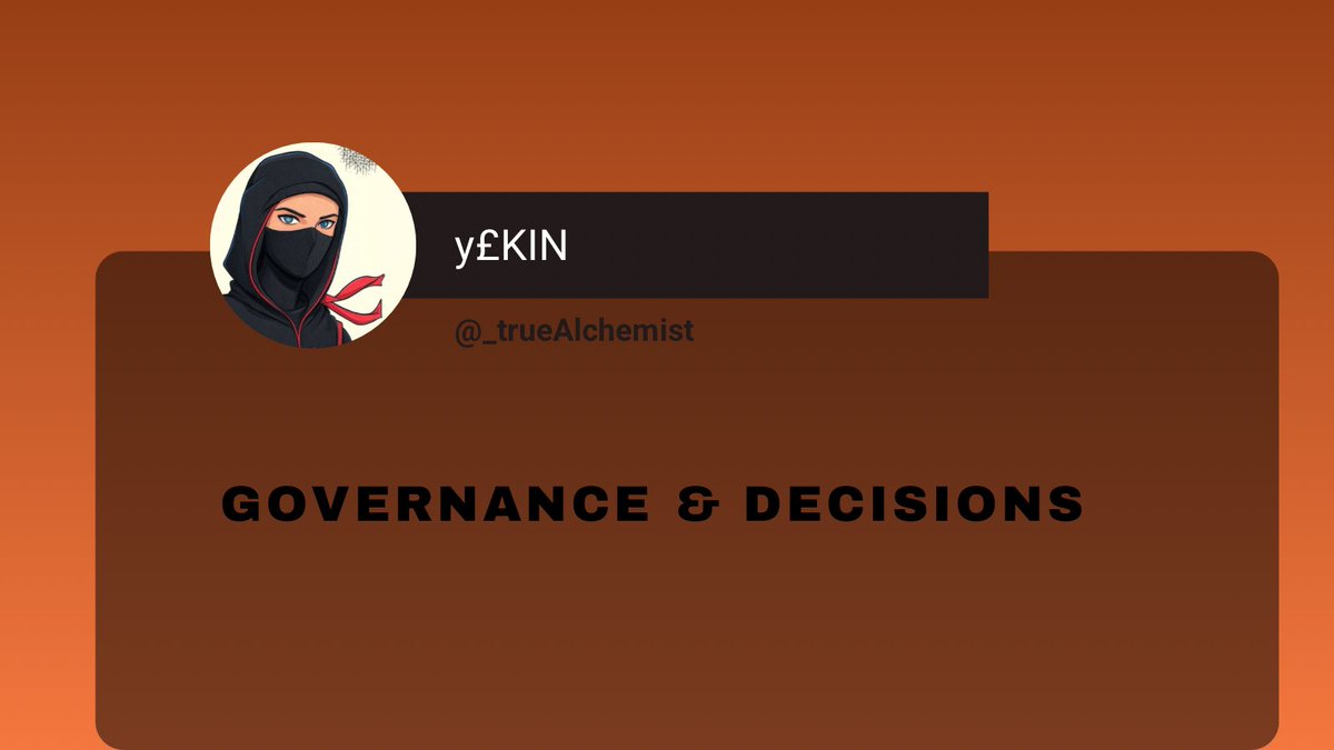 _trueAlchemist's tweet photo. 𝐆𝐎𝐕𝐄𝐑𝐍𝐀𝐍𝐂𝐄 &amp; 𝐃𝐄𝐂𝐈𝐒𝐈𝐎𝐍𝐒

Token holders should help shape the future of Fogo.

Big updates like validator changes or protocol upgrades can be voted on using the token.

This keeps the community involved in key choices. https://t.co/dTlUURDjwy