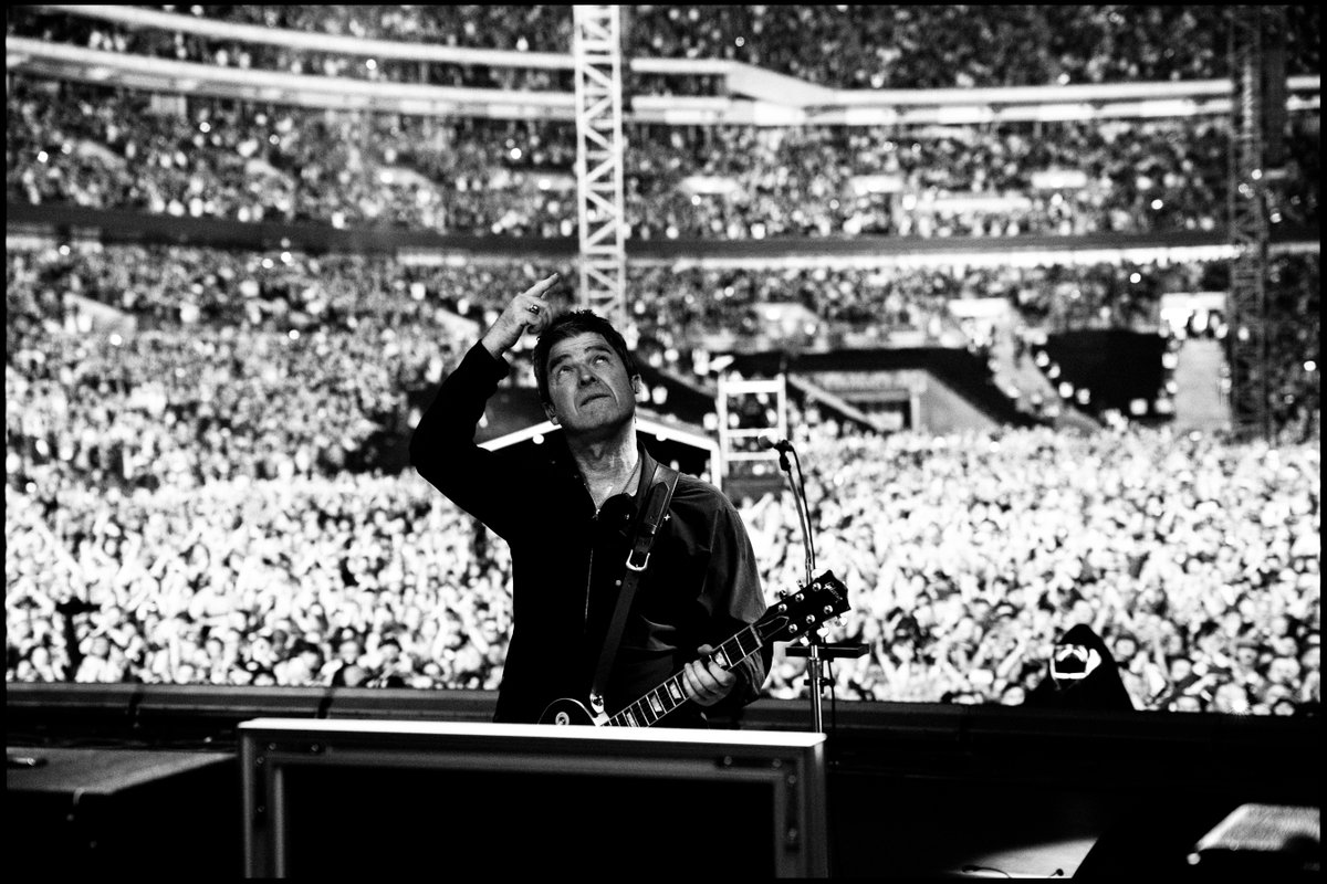 NoelGallagher's tweet image. Night seven, London Wembley 28.09.25 #OasisLive25