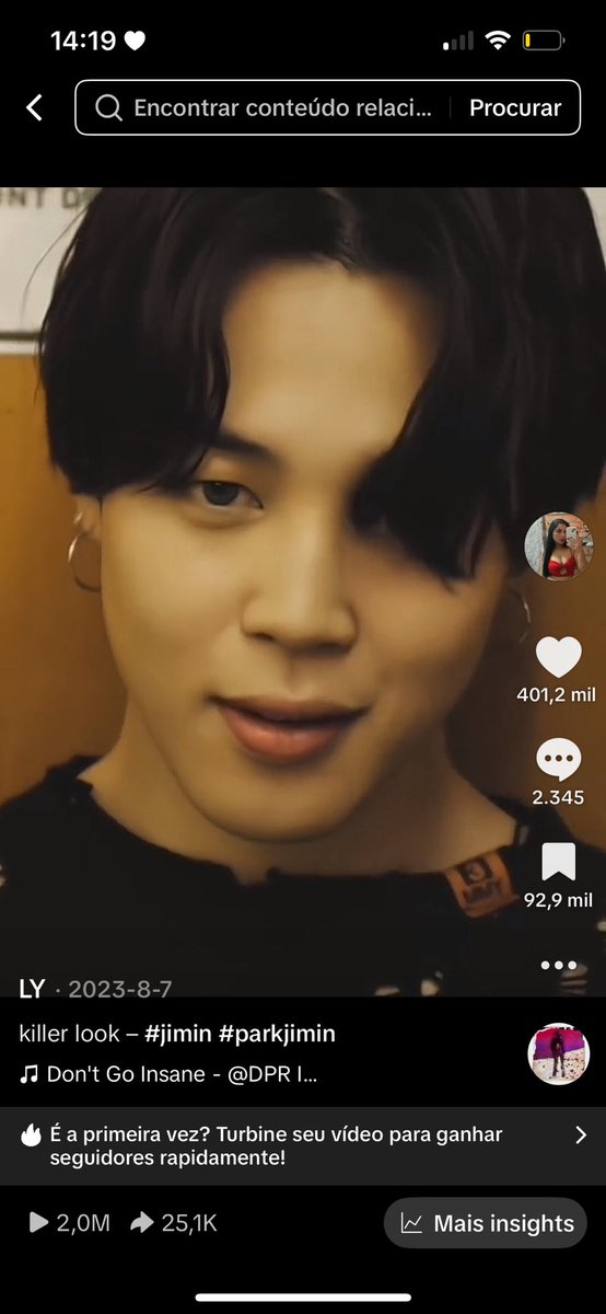 ggunkooceo's tweet photo. Meu vídeo do jimin no tiktok com 2 mi vizualizações, e 400 mil curtidas https://t.co/dRddIkRdsQ