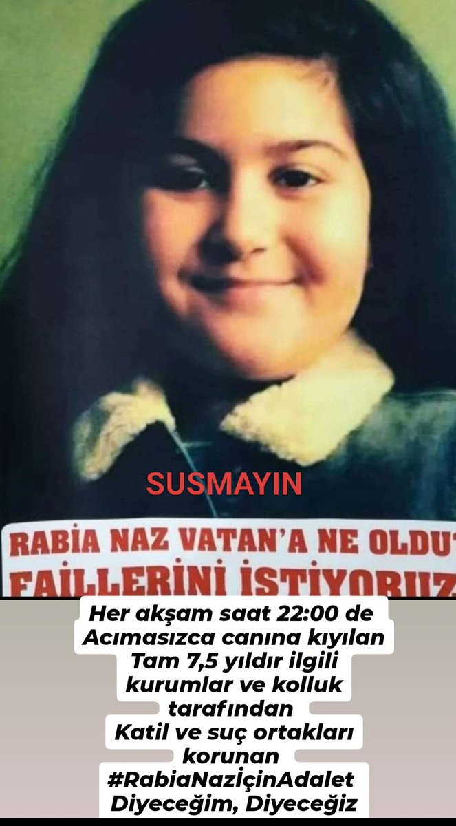 Saat 20:20 #RabiaNazİçinAdalet